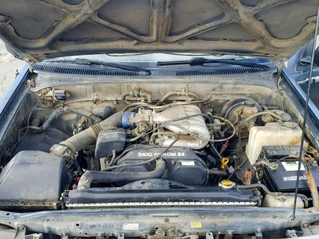 JT4TN12D5T0027008 - 1996 TOYOTA T100 XTRAC BLUE photo 7