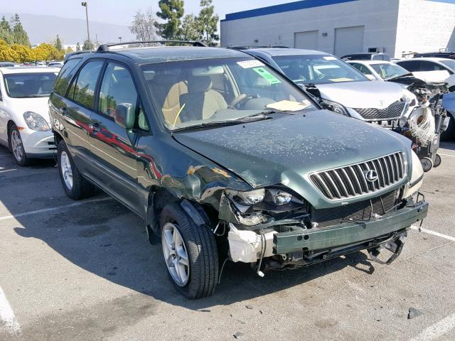 JT6HF10UXY0161470 - 2000 LEXUS RX 300 GREEN photo 1