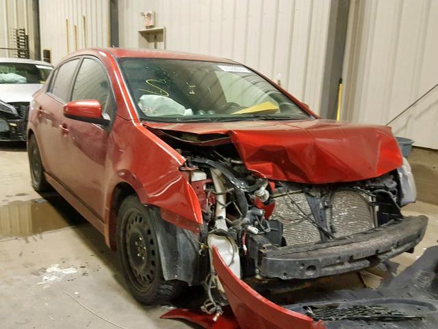 3N1CB6AP6AL666759 - 2010 NISSAN SENTRA SE- RED photo 1