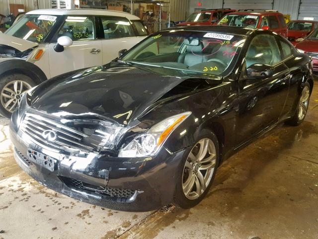 JNKCV64E88M102088 - 2008 INFINITI G37 BASE BLACK photo 2