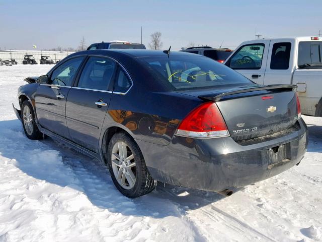 2G1WC5E37D1104294 - 2013 CHEVROLET IMPALA LTZ CHARCOAL photo 3