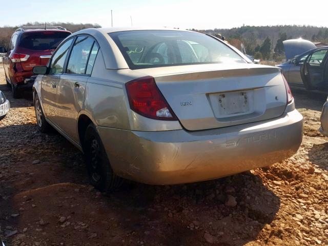 1G8AZ52F84Z135666 - 2004 SATURN ION LEVEL TAN photo 3