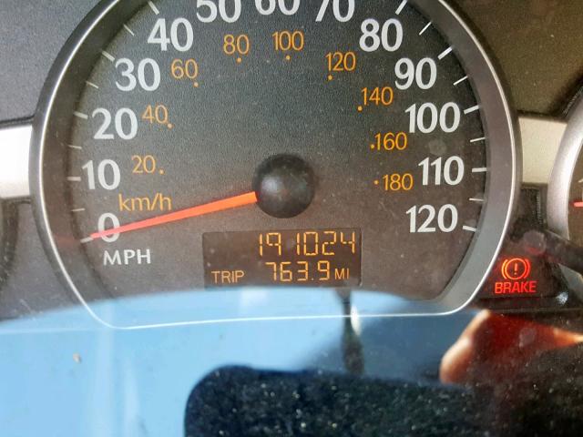 1G8AZ52F84Z135666 - 2004 SATURN ION LEVEL TAN photo 8