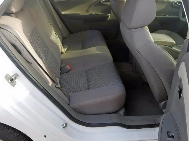 1G1ZA5EU4BF108031 - 2011 CHEVROLET MALIBU LS 白色 照片 6