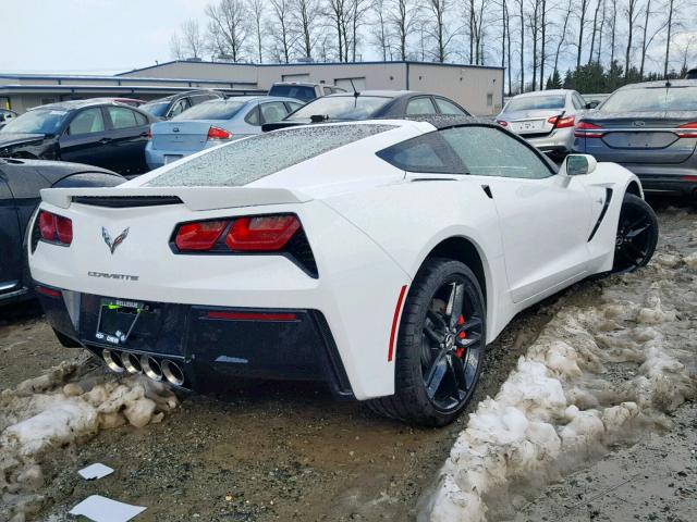 1G1YE2D7XF5104958 - 2015 CHEVROLET CORVETTE S WHITE photo 4