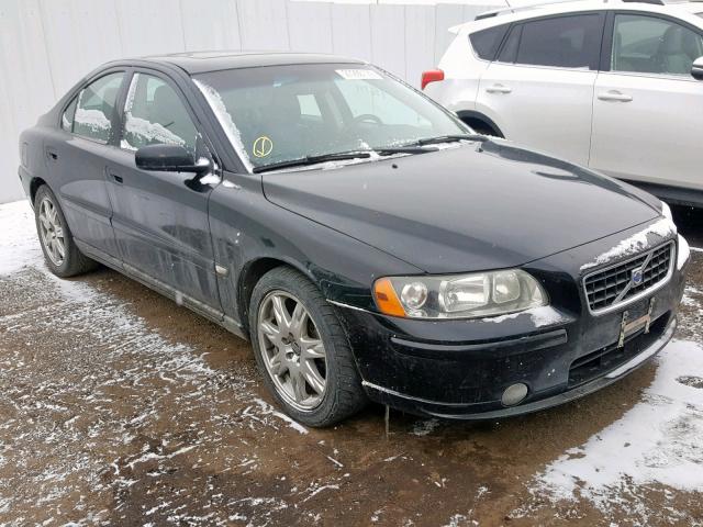 YV1RS592X52459948 - 2005 VOLVO S60 2.5T BLACK photo 1