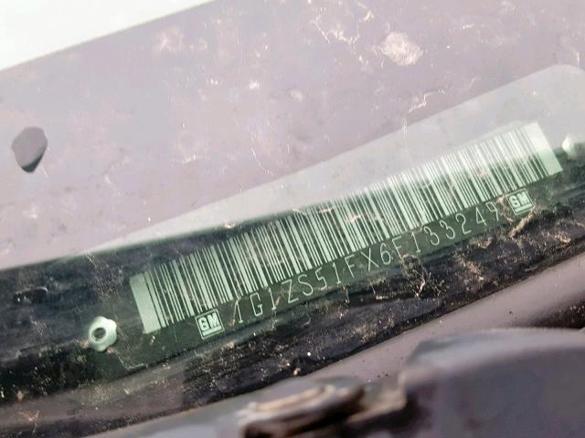 1G1ZS51FX6F133249 - 2006 CHEVROLET MALIBU LS BLACK photo 10