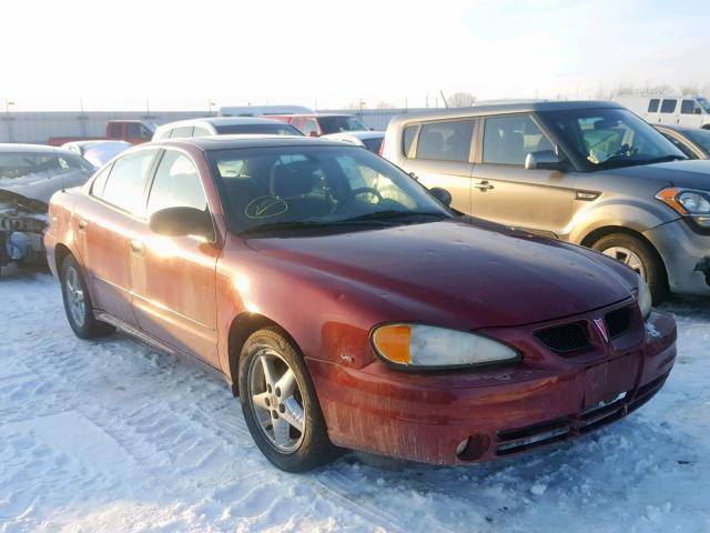 1G2NF52E64C219872 - 2004 PONTIAC GRAND AM S MAROON photo 1