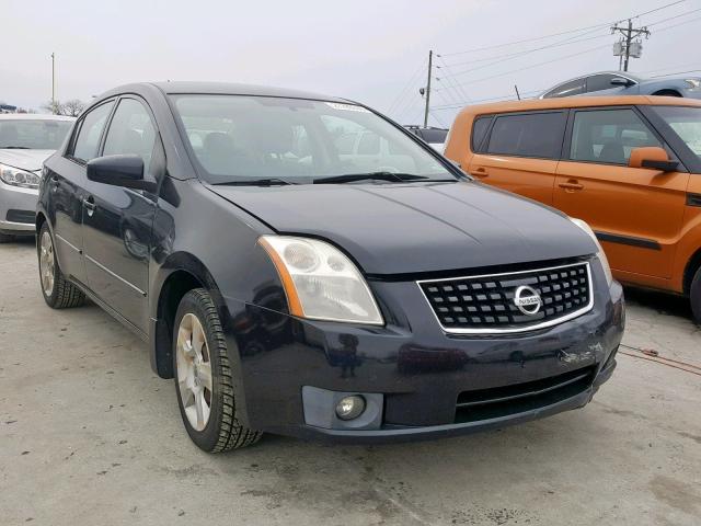 3N1AB61E48L662404 - 2008 NISSAN SENTRA 2.0 BLACK photo 1