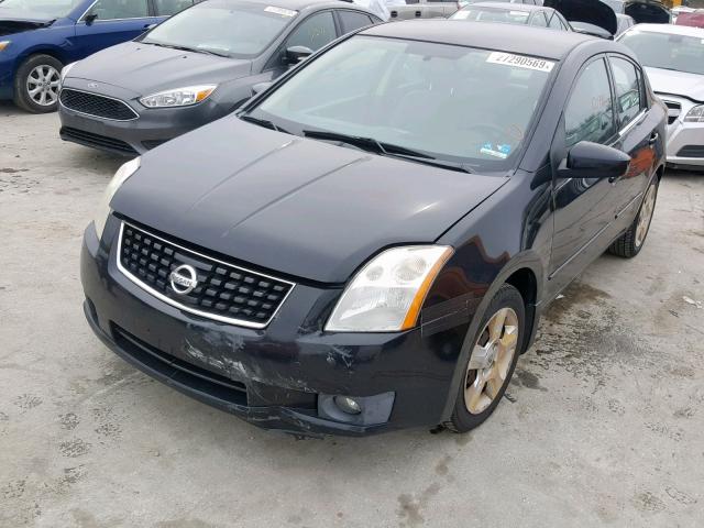 3N1AB61E48L662404 - 2008 NISSAN SENTRA 2.0 BLACK photo 2