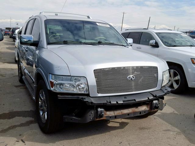 5N3AA08A85N804364 - 2005 INFINITI QX56 GRAY photo 1