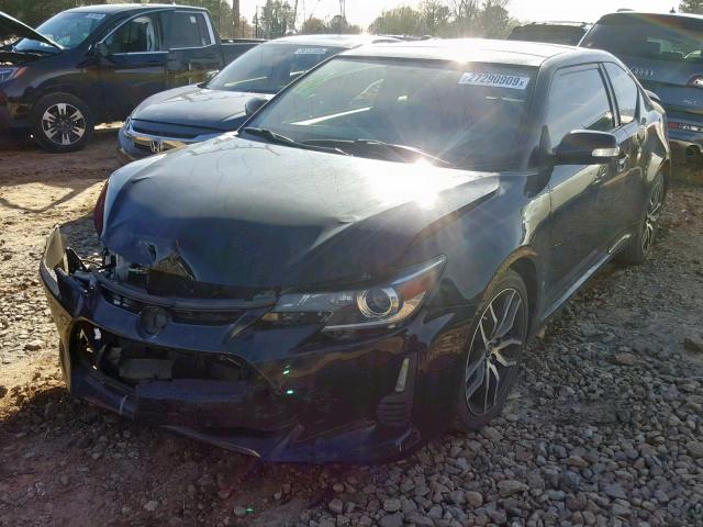 JTKJF5C77E3078895 - 2014 TOYOTA SCION TC BLACK photo 2