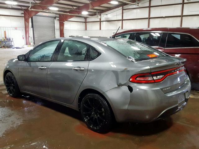 1C3CDFCA0DD142859 - 2013 DODGE DART LIMIT GRAY photo 3