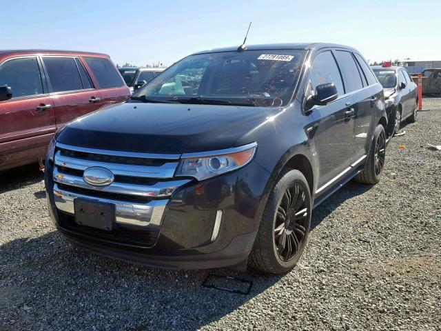 2FMDK3K97CBA71154 - 2012 FORD EDGE LIMIT BLACK photo 2