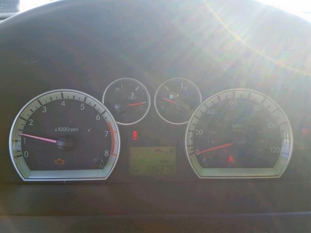 KL1TD6DE7AB132471 - 2010 CHEVROLET AVEO LS RED photo 8