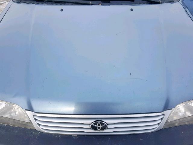 JT2BC53L9X0385855 - 1999 TOYOTA TERCEL CE BLUE photo 7