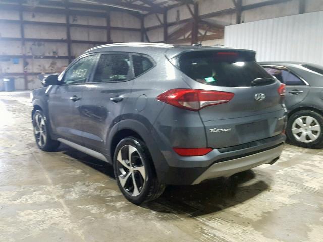 KM8J33A20HU457419 - 2017 HYUNDAI TUCSON LIM GRAY photo 3