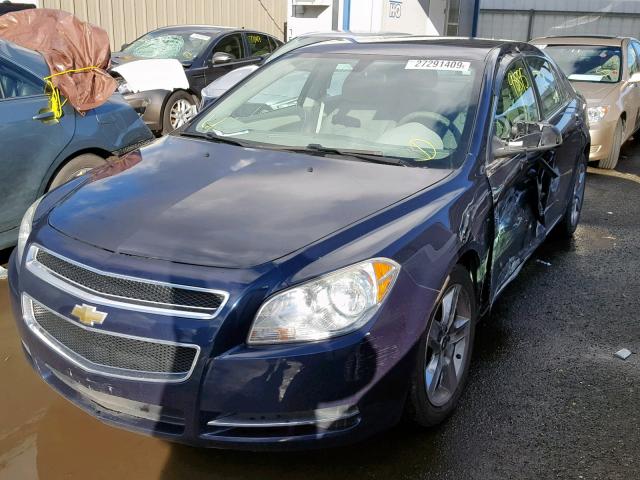 1G1ZC5EB6AF199486 - 2010 CHEVROLET MALIBU 1LT 蓝色 照片 2