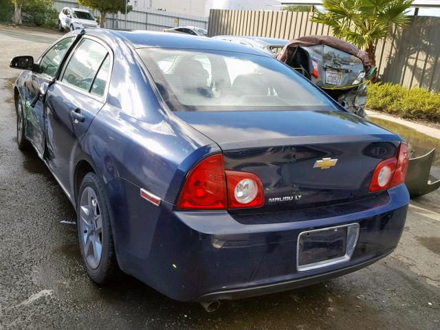 1G1ZC5EB6AF199486 - 2010 CHEVROLET MALIBU 1LT 蓝色 照片 3