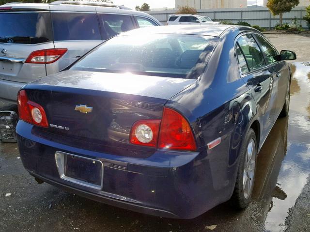 1G1ZC5EB6AF199486 - 2010 CHEVROLET MALIBU 1LT 蓝色 照片 4