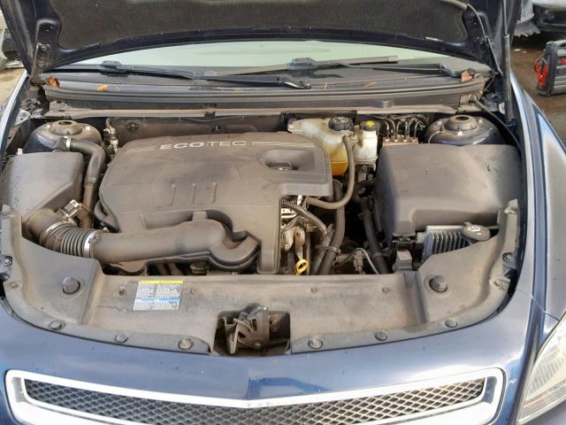 1G1ZC5EB6AF199486 - 2010 CHEVROLET MALIBU 1LT 蓝色 照片 7