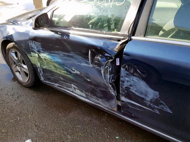 1G1ZC5EB6AF199486 - 2010 CHEVROLET MALIBU 1LT 蓝色 照片 9