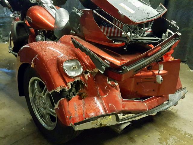 1HD1FC41X8Y666818 - 2008 HARLEY-DAVIDSON FLHTCUI RED photo 10