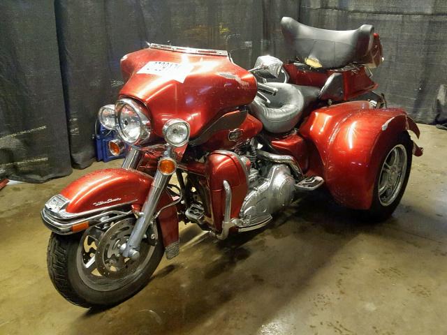 1HD1FC41X8Y666818 - 2008 HARLEY-DAVIDSON FLHTCUI RED photo 2