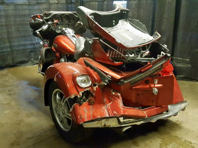 1HD1FC41X8Y666818 - 2008 HARLEY-DAVIDSON FLHTCUI RED photo 3