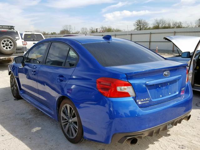 JF1VA1F63F9821088 - 2015 SUBARU WRX PREMIU BLUE photo 3