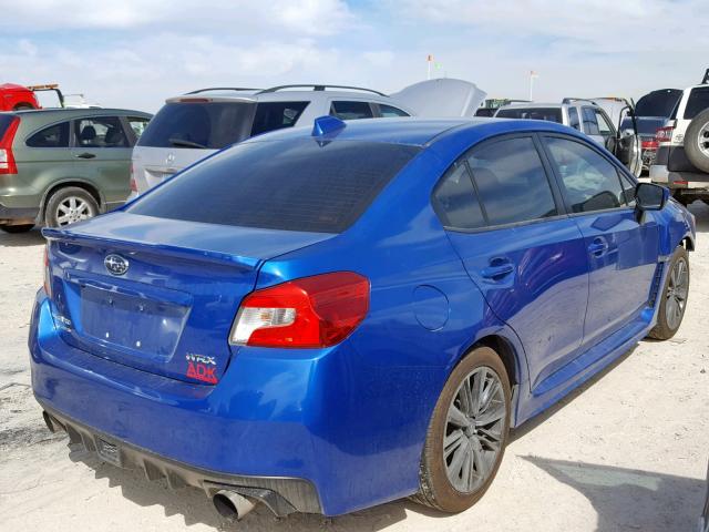 JF1VA1F63F9821088 - 2015 SUBARU WRX PREMIU BLUE photo 4