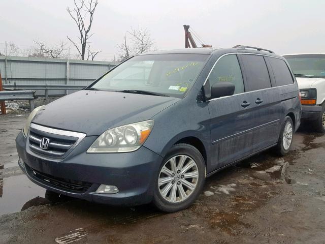 5FNRL38805B005718 - 2005 HONDA ODYSSEY TO GRAY photo 2