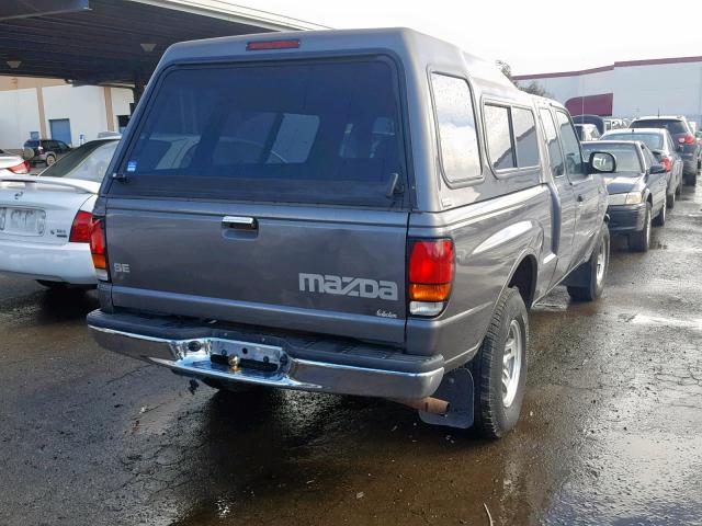 4F4YR16C2YTM33255 - 2000 MAZDA B2500 CAB GRAY photo 4