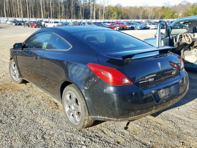 1G2ZH158564151300 - 2006 PONTIAC G6 GT BLACK photo 3