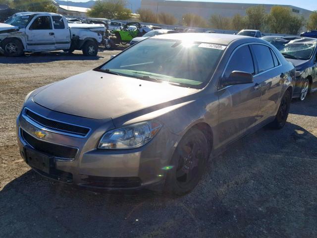 1G1ZB5E19BF385289 - 2011 CHEVROLET MALIBU LS BROWN photo 2