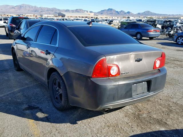 1G1ZB5E19BF385289 - 2011 CHEVROLET MALIBU LS BROWN photo 3