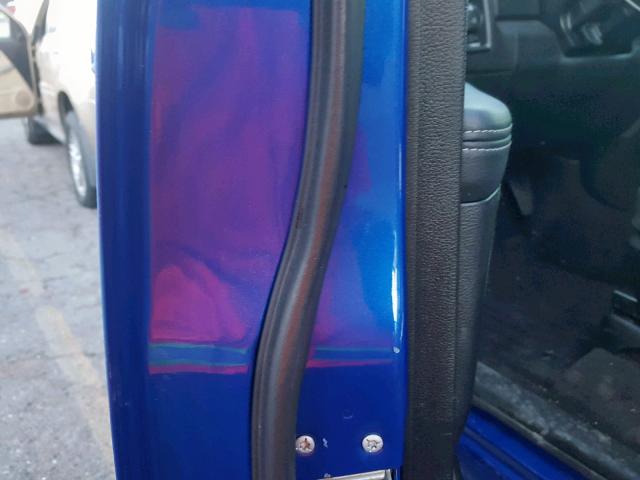 1C6RR7YT3HS767482 - 2017 RAM 1500 REBEL ლურჯი ფოტო 10