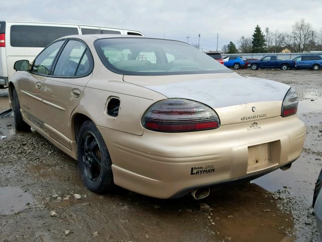 1G2WP52K13F165787 - 2003 PONTIAC GRAND PRIX GOLD photo 3