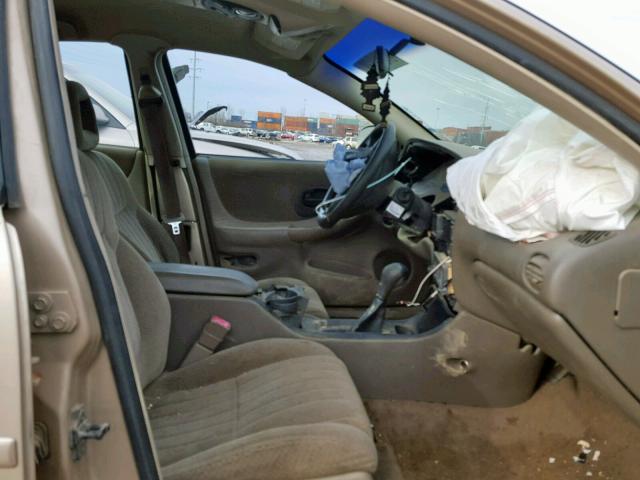 1G2WP52K13F165787 - 2003 PONTIAC GRAND PRIX GOLD photo 5