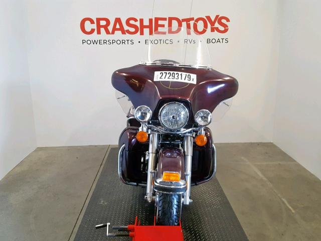 1HD1FCW135Y603603 - 2005 HARLEY-DAVIDSON FLHTCUI MAROON photo 2