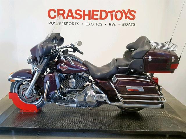 1HD1FCW135Y603603 - 2005 HARLEY-DAVIDSON FLHTCUI MAROON photo 3