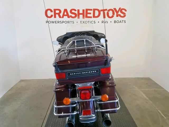 1HD1FCW135Y603603 - 2005 HARLEY-DAVIDSON FLHTCUI MAROON photo 4