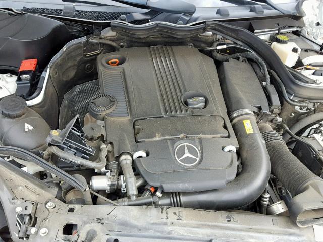 WDDGF4HB9EA957275 - 2014 MERCEDES-BENZ C 250 WHITE photo 7