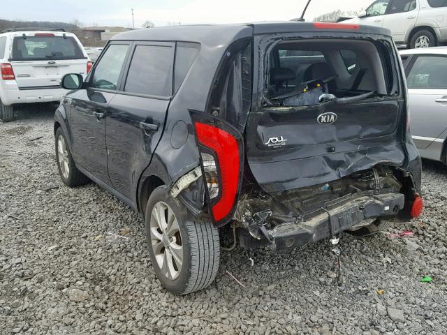 KNDJX3A53G7277643 - 2016 KIA SOUL ! BLACK photo 3