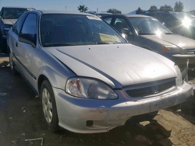 1HGEJ6128YL082710 - 2000 HONDA CIVIC DX SILVER photo 1