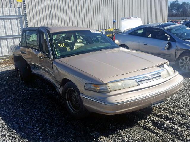 2FALP74W0VX103255 - 1997 FORD CROWN VICT TAN photo 1