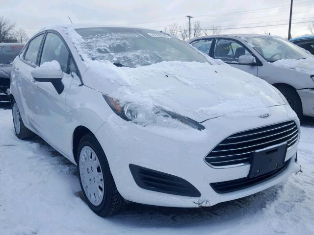 3FADP4AJ4EM225883 - 2014 FORD FIESTA S WHITE photo 1