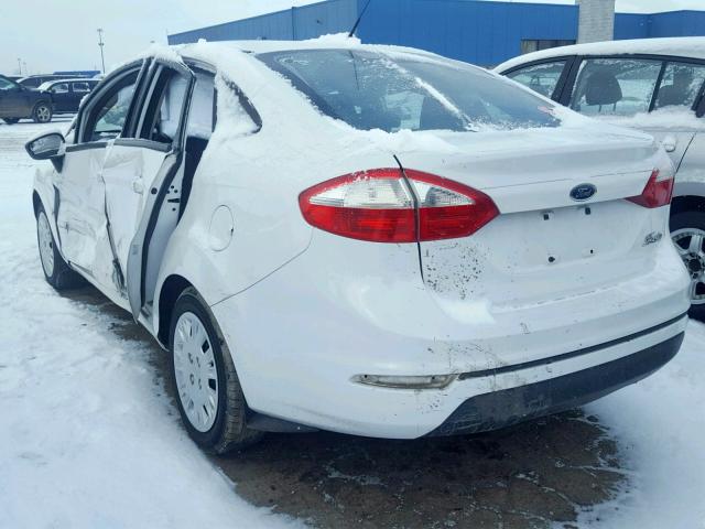 3FADP4AJ4EM225883 - 2014 FORD FIESTA S WHITE photo 3