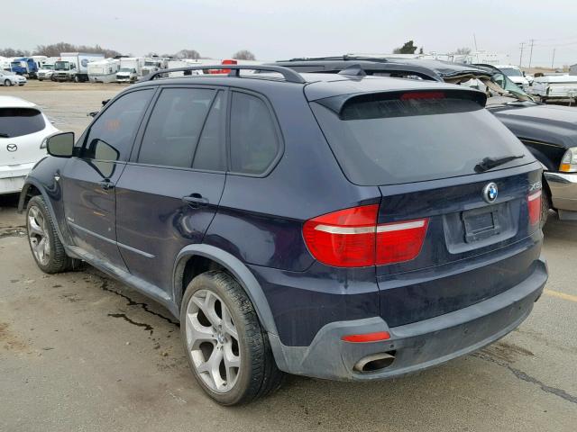 5UXFE83529L169531 - 2009 BMW X5 XDRIVE4 蓝色 照片 3