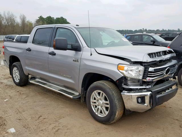 5TFDW5F12HX615648 - 2017 TOYOTA TUNDRA CRE GRAY photo 1